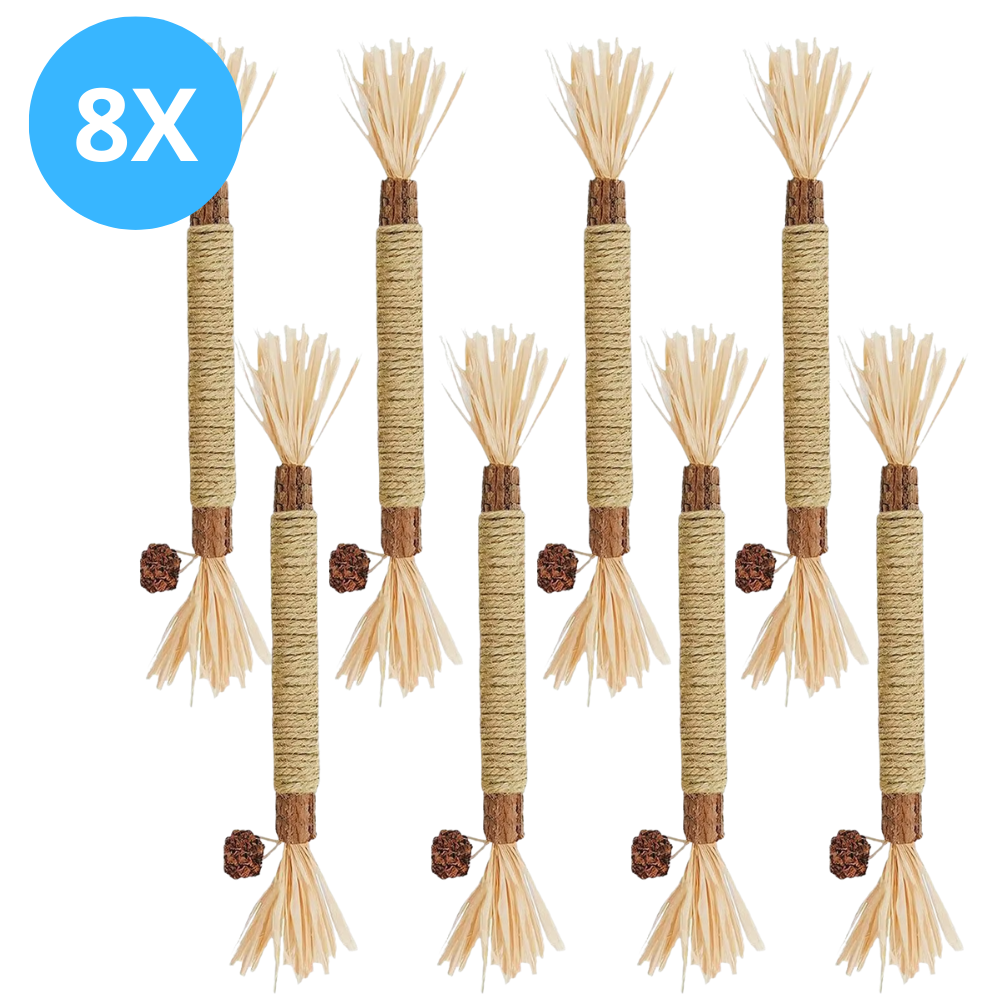 Matatabi stokjes voor katten - Sterker effect dan kattenkruid