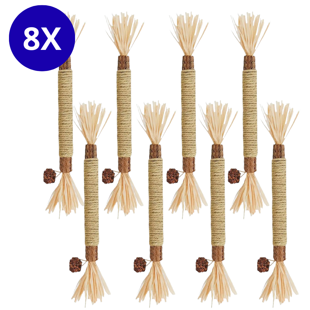 Matatabi stokjes voor katten - Sterker effect dan kattenkruid